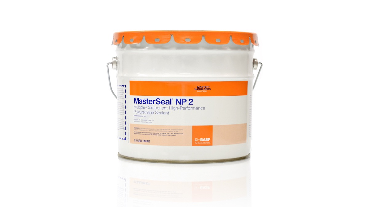 MasterSeal® NP 2 Sealant packaged in a 3.5 gallon pail